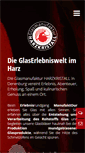 Mobile Screenshot of harzkristall.de